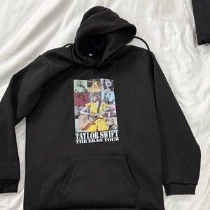 Taylor Swift Black Graphic Hoodie